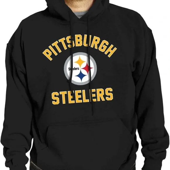 New with tags - Black Steelers Sweatshirt - Picture 1 of 5